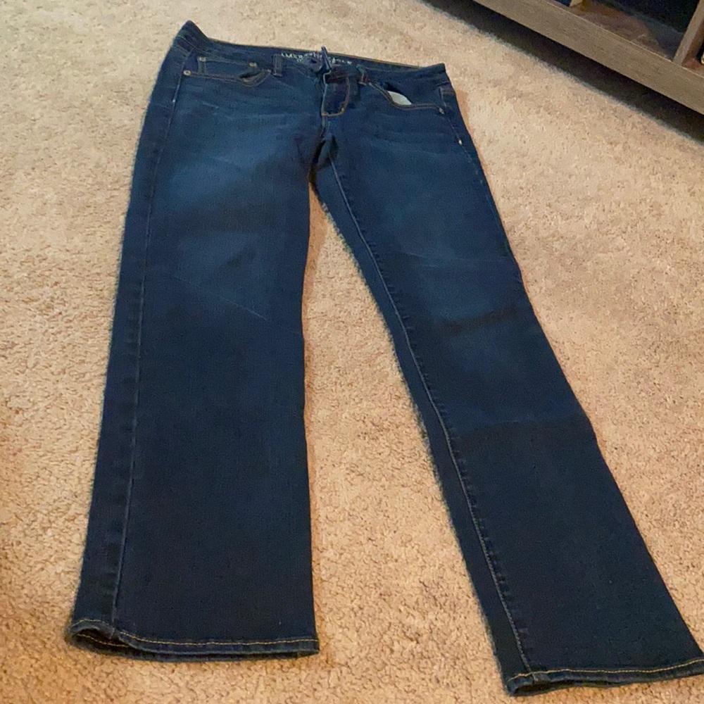 Straight stretch jeans